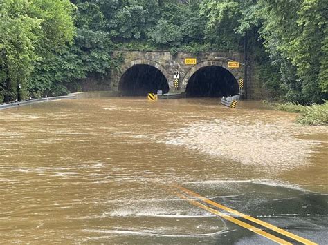 Flash flood on a Pennsylvania road claims 4 lives; 3 others, including a baby, are missing